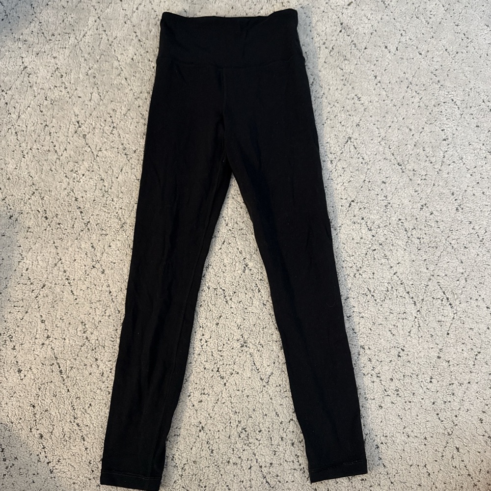 Athleta Black Leggings Slim Fit Stretch